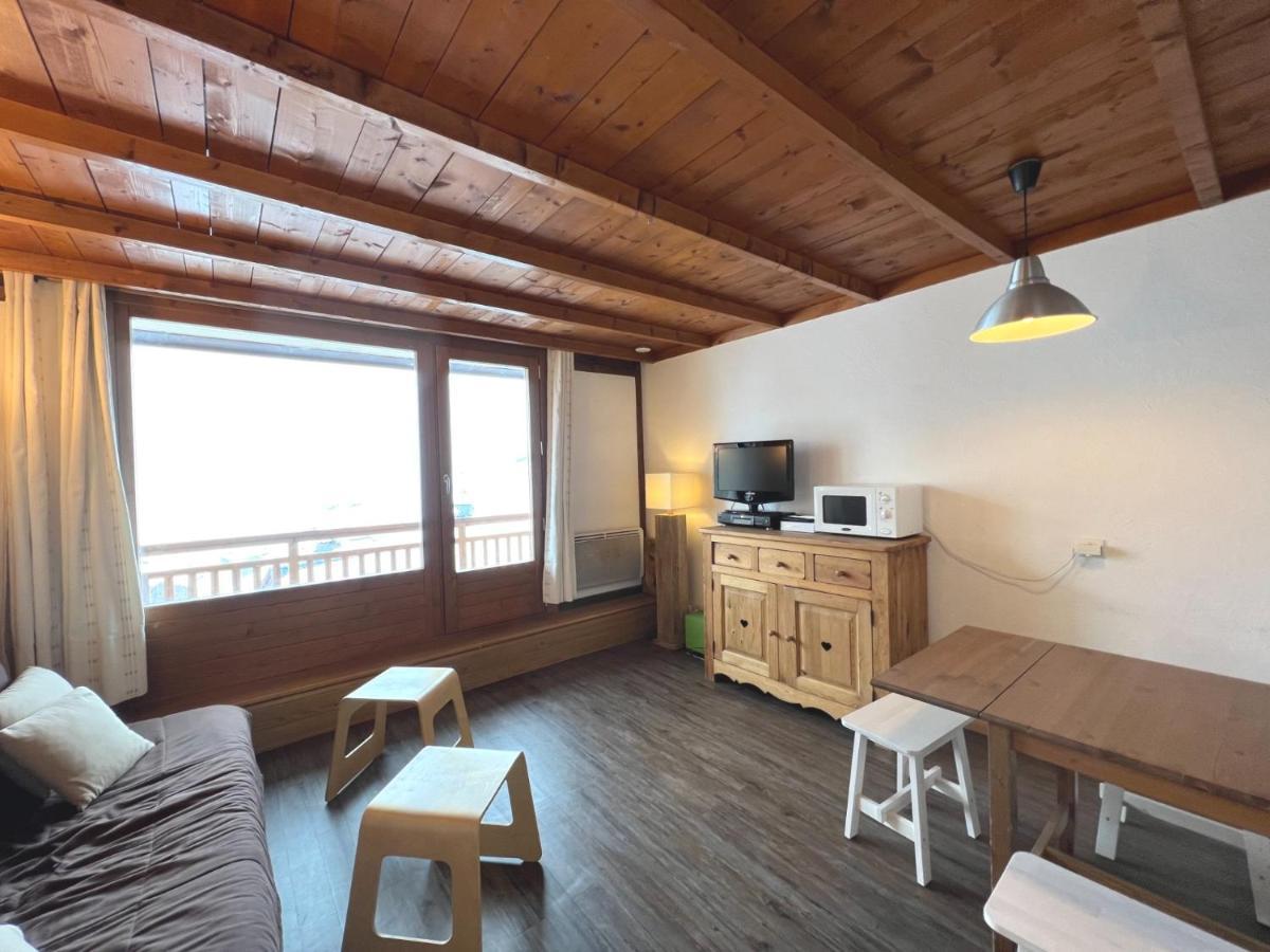 Appartement 6 places, superbe vue face à la montagne, 50m des pistes Val Thorens Exterior foto