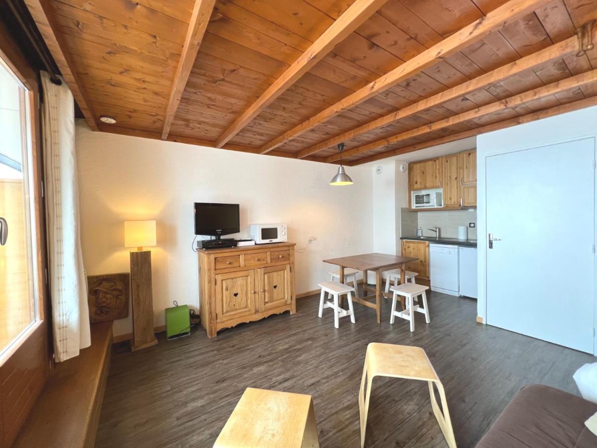 Appartement 6 places, superbe vue face à la montagne, 50m des pistes Val Thorens Exterior foto