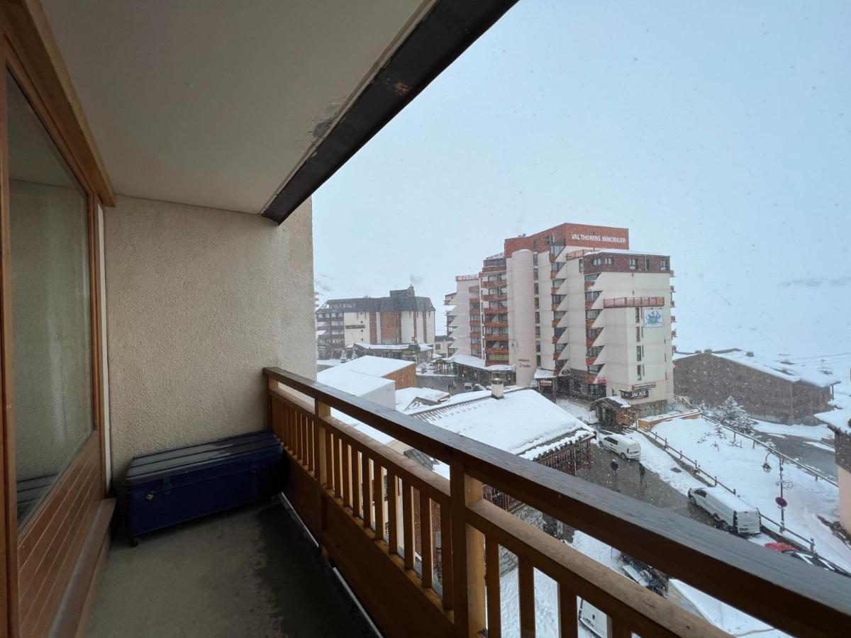 Appartement 6 places, superbe vue face à la montagne, 50m des pistes Val Thorens Exterior foto